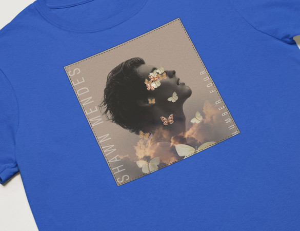 Koszulka z naszywką Shawn Mendes 05