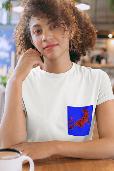 Koszulka z kieszonką TYGRYS