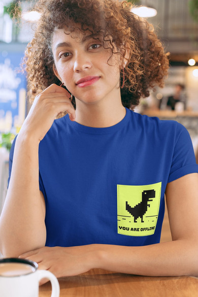 Koszulka z kieszonką OFFLINE