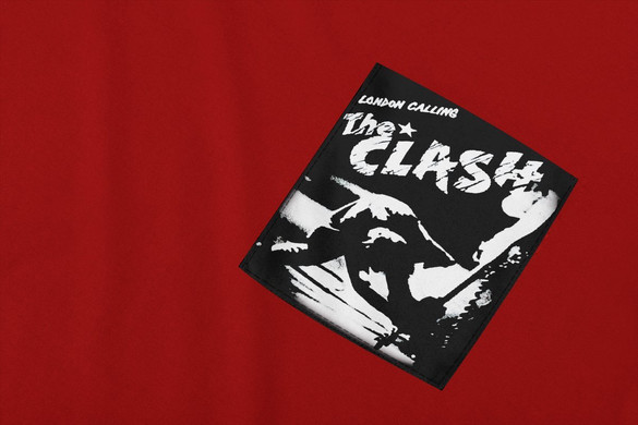 Koszulka z kieszonką The Clash