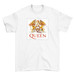 Koszulka z naszywką Queen logo white