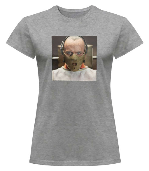 Bluzka damska z naszywką Hannibal Lecter