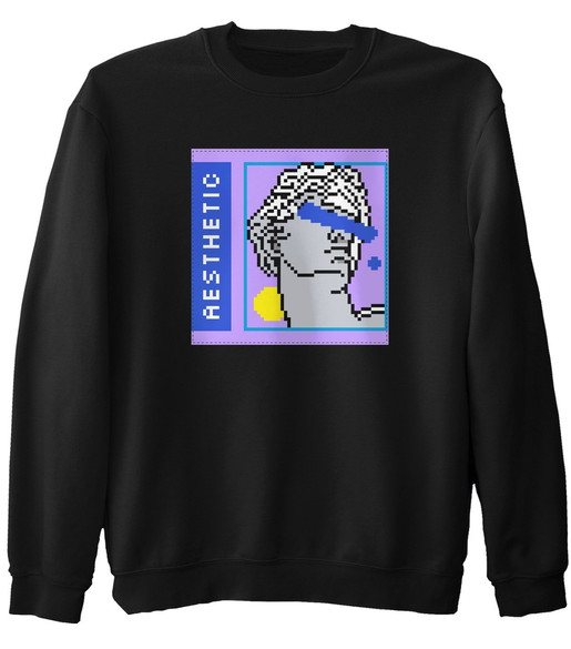 Bluza z naszywką Aesthetic