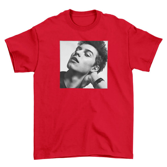 Koszulka z naszywką Shawn Mendes 01