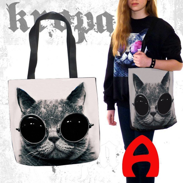 Torba na ramię Z KOTEM