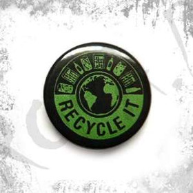 Przypinka Recycle it