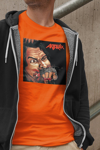 Koszulka z naszywką Anthrax Fistful of..