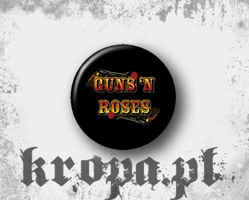 Przypinka GUNS N’ ROSES