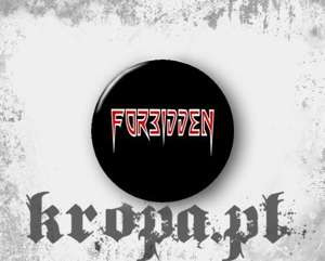 Przypinka Forbidden