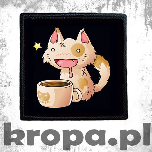 Naszywka COFFE CAT 