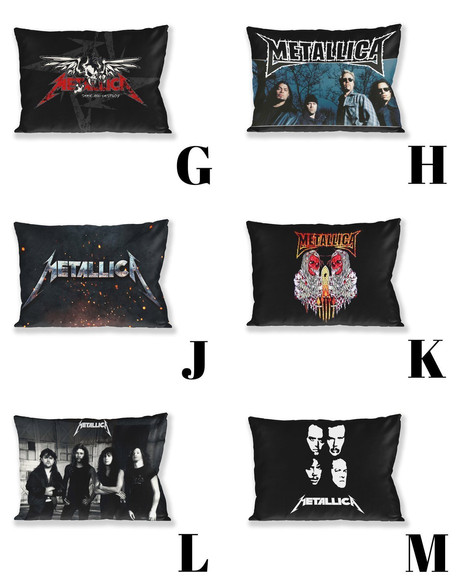 Poduszka METALLICA 60x40cm WZORY