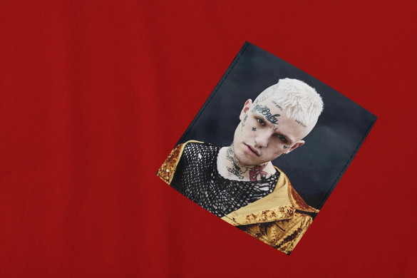 Koszulka z kieszonką LIL PEEP 1