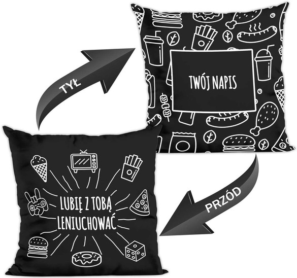 Poduszka na Walentynki DODAJ NAPIS