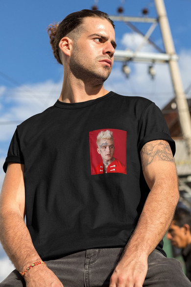 Koszulka z kieszonką LIL PEEP 2