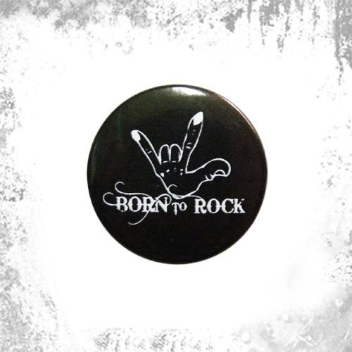 Przypinka BORN TO ROCK