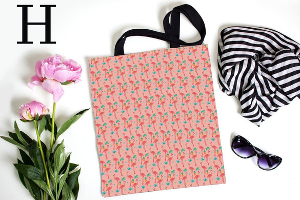 Torba na ramię FLAMINGI ANANASY Dużo Wzorów!!!