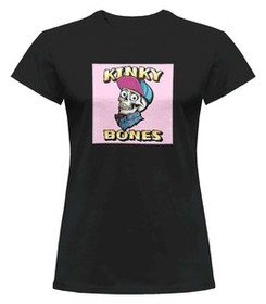 Bluzka damska z naszywką Kinky