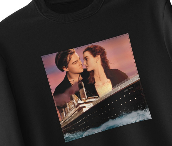 Bluza z naszywką Titanic