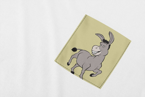 	Koszulka z kieszonką SHREK OSIOŁ 