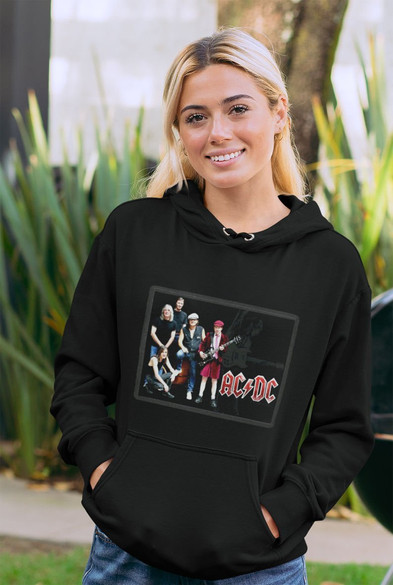 Bluza z naszywką AC/DC