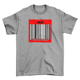 Koszulka z naszywką na Walentynki TWÓJ NAPIS