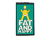 Naszywka HOMER SIMPSON - FAT AND HAPPY / HOMER S. - GRUBY I SZCZĘŚLIWY