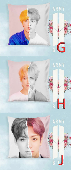 Poduszka BTS DUŻO WZORÓW 40x40 