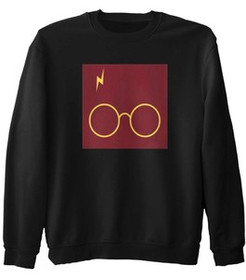 Bluza z naszywką  Harry Potter glasses
