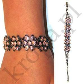 Bransoletka (różowy) - 10