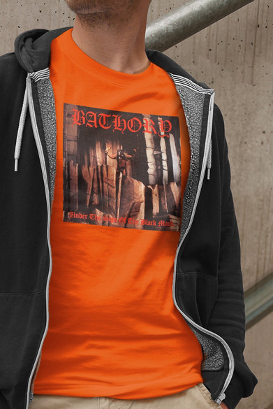 Koszulka z naszywką BATHORY 02