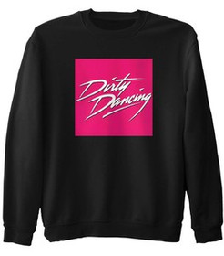 Bluza z naszywką Dirty Dancing logo pink