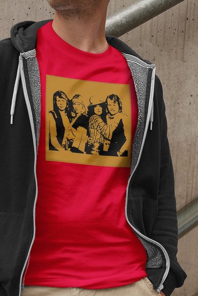Koszulka z naszywką  ABBA band