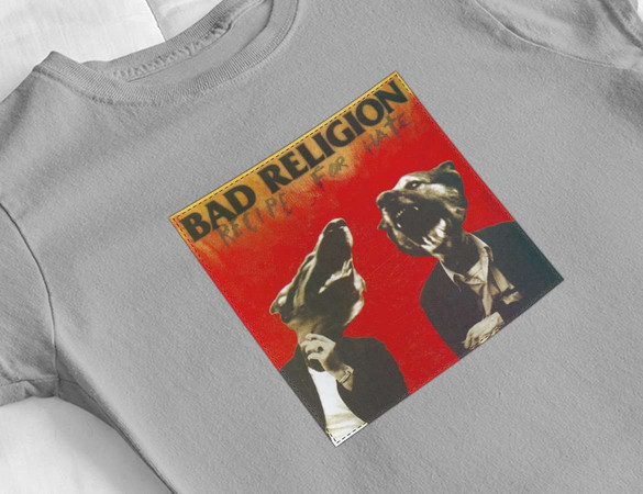 Bluzka damska z naszywką Bad Religion 02