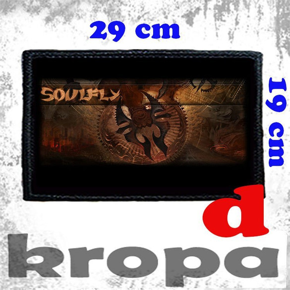 Naszywka duża na ubranie SOULFLY