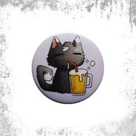 Przypinka KOT PIWOSZ