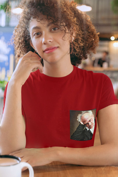 Koszulka z kieszonką SCHOPENHAUER