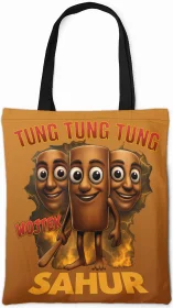 Torba na ramię Italian Brainrot Tung Tung Tung Sahur