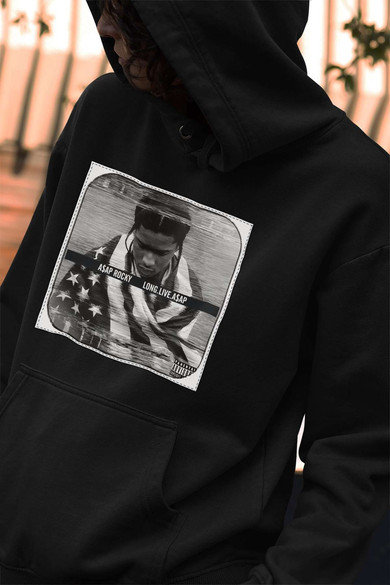 Bluza z naszywką Asap Rocky Long.Live.