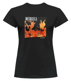 Bluzka damska z naszywką Metallica Load