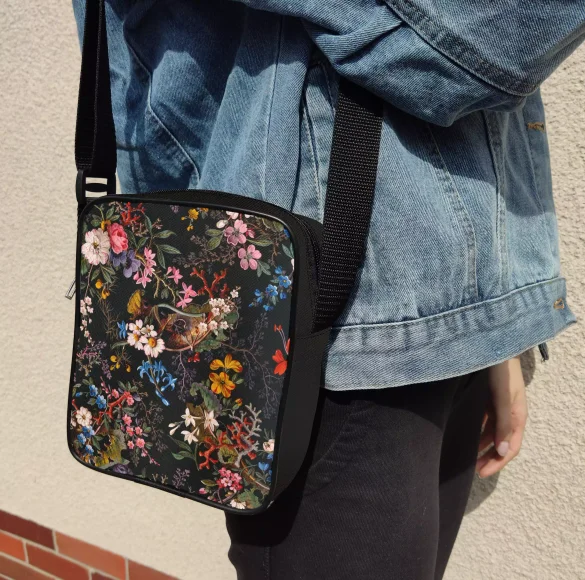 Torba Listonoszka Projekt tkaniny William Kilburn