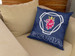 Poduszka Scania logo blue