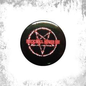 Przypinka ROCK WILL NEVER DIE