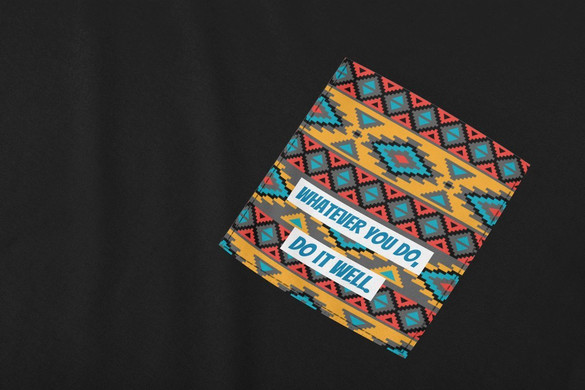 Koszulka z kieszonką WHATEVER YOU...