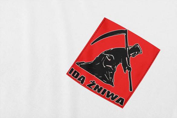 Koszulka z kieszonką IDĄ ŹNIWA