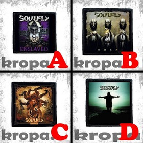 Naszywka SOULFLY 10 x 10 cm  Dużo Wzorów!