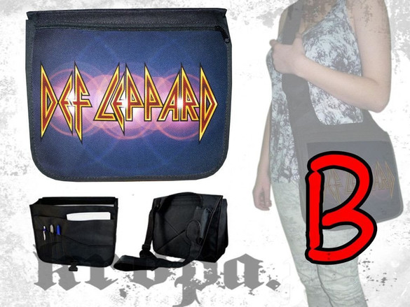 Torba szkolna na ramię DEF LEPPARD