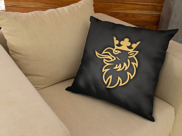 Poduszka Scania logo gold