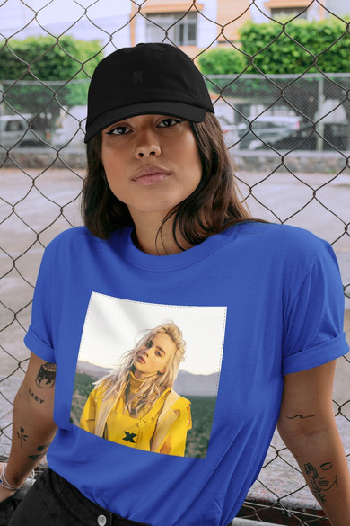 Koszulka z naszywką Billie Eilish 07