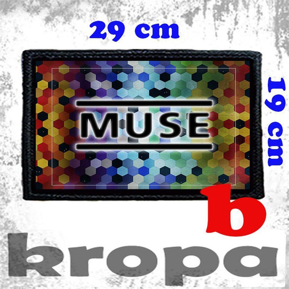Naszywka duża na ubranie MUSE