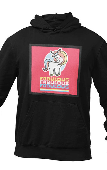 Bluza z naszywką FABULOUS